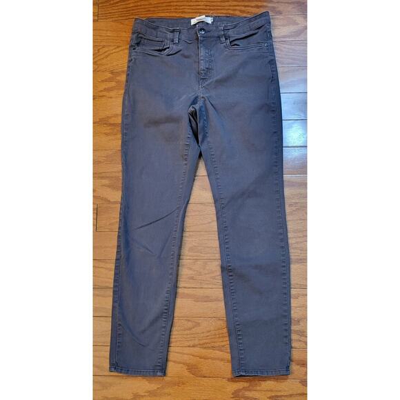 H&M Label of Graded Goods Skinny Jeans Women Size 10 Gray Denim Mid-Rise - Picture 13 of 14